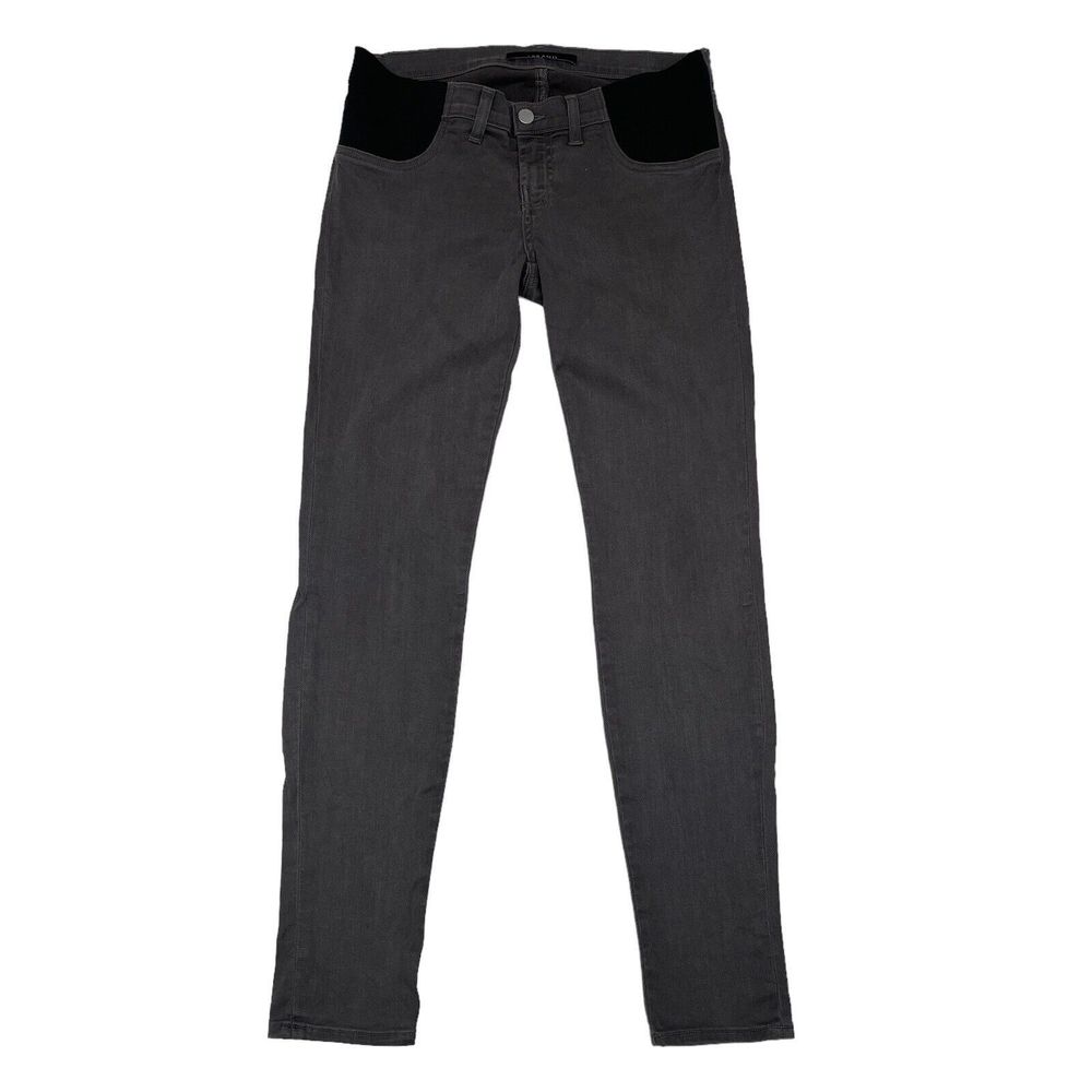 J Brand Maternity Jeans Size 28 Gray Mama J Stretch Skinny Fit Mid Rise Mother